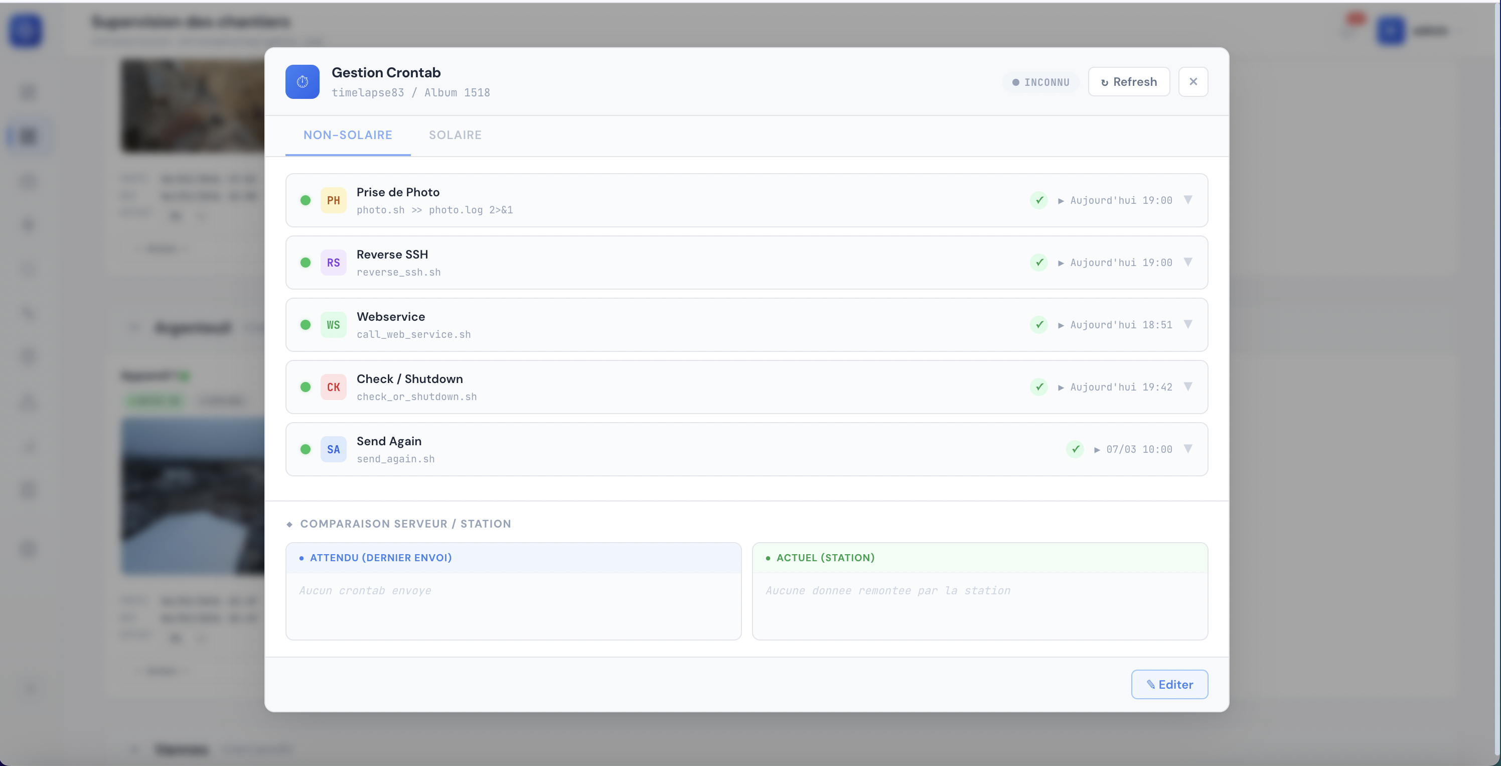 Automatisation — Gestion des tâches et diagnostics à distance